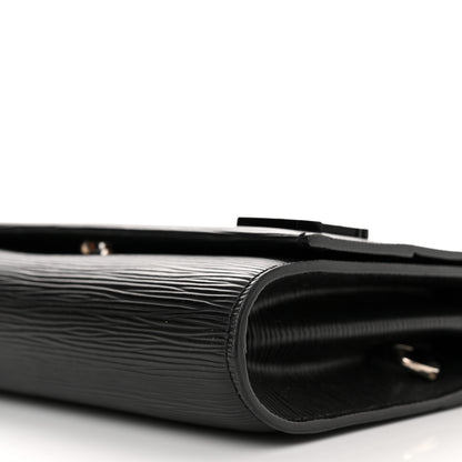 Louis Vuitton Epi Clery Black 9 of 13