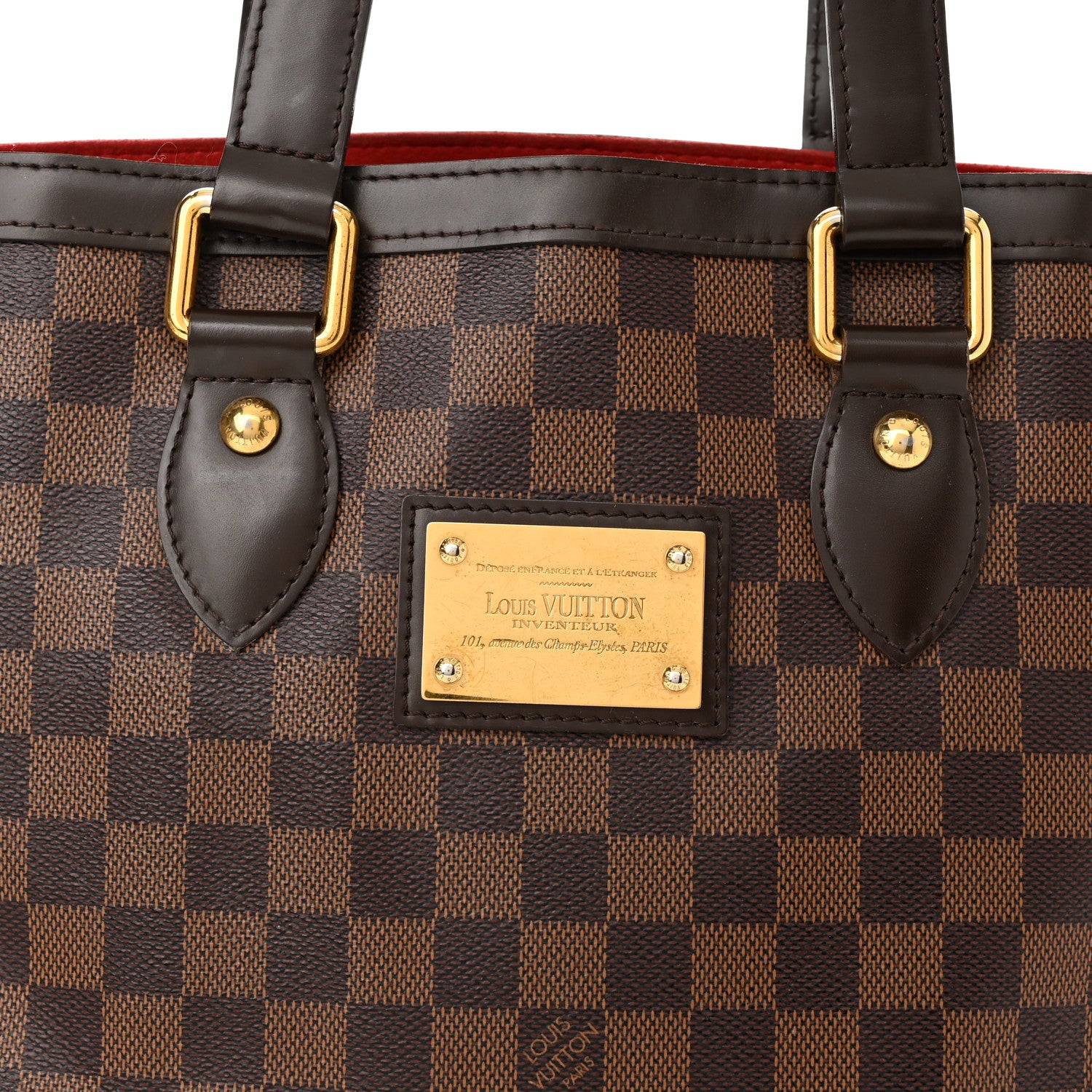 Louis Vuitton Damier Ebene Hampstead PM 7 of 10