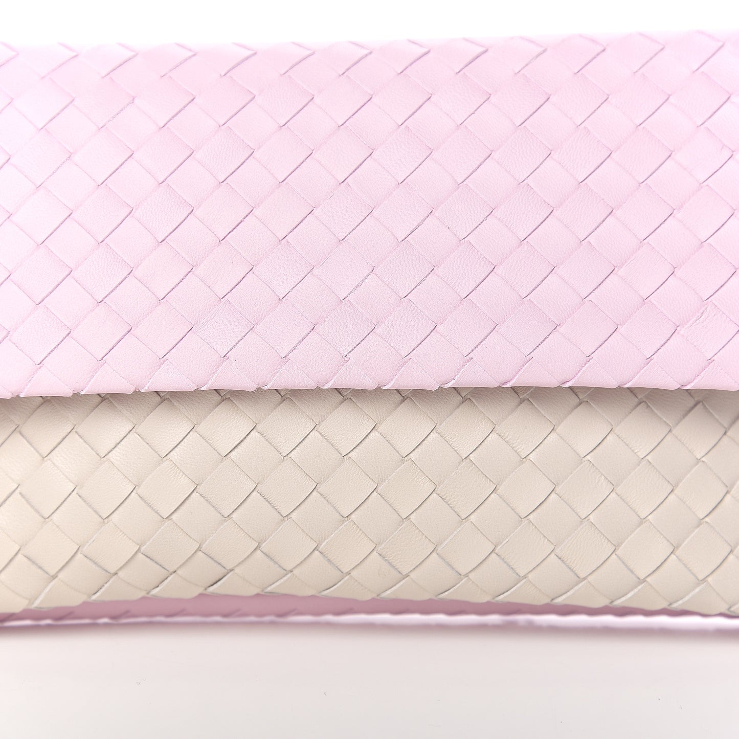 Nappa Intrecciato Wallet Bag Dragee Mist Twilight
