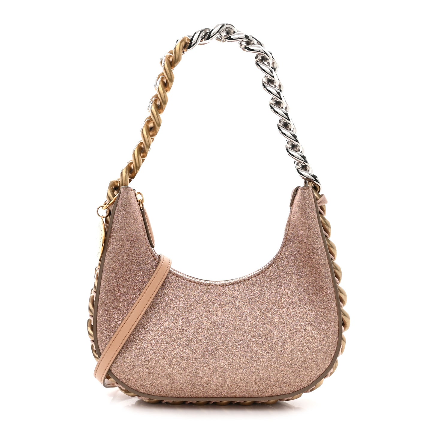 Glitter Eco Alter Frayme Shoulder Bag Pink