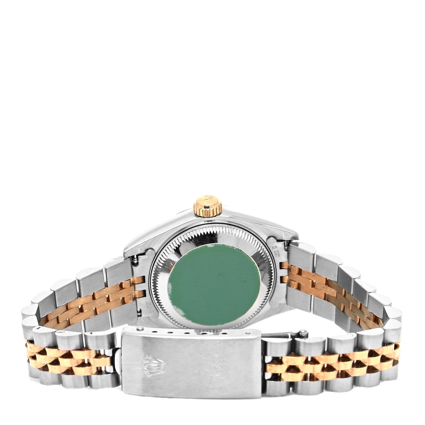 Stainless Steel 18K Yellow Gold Diamond 26mm Oyster Perpetual Datejust Watch Champagne 69173