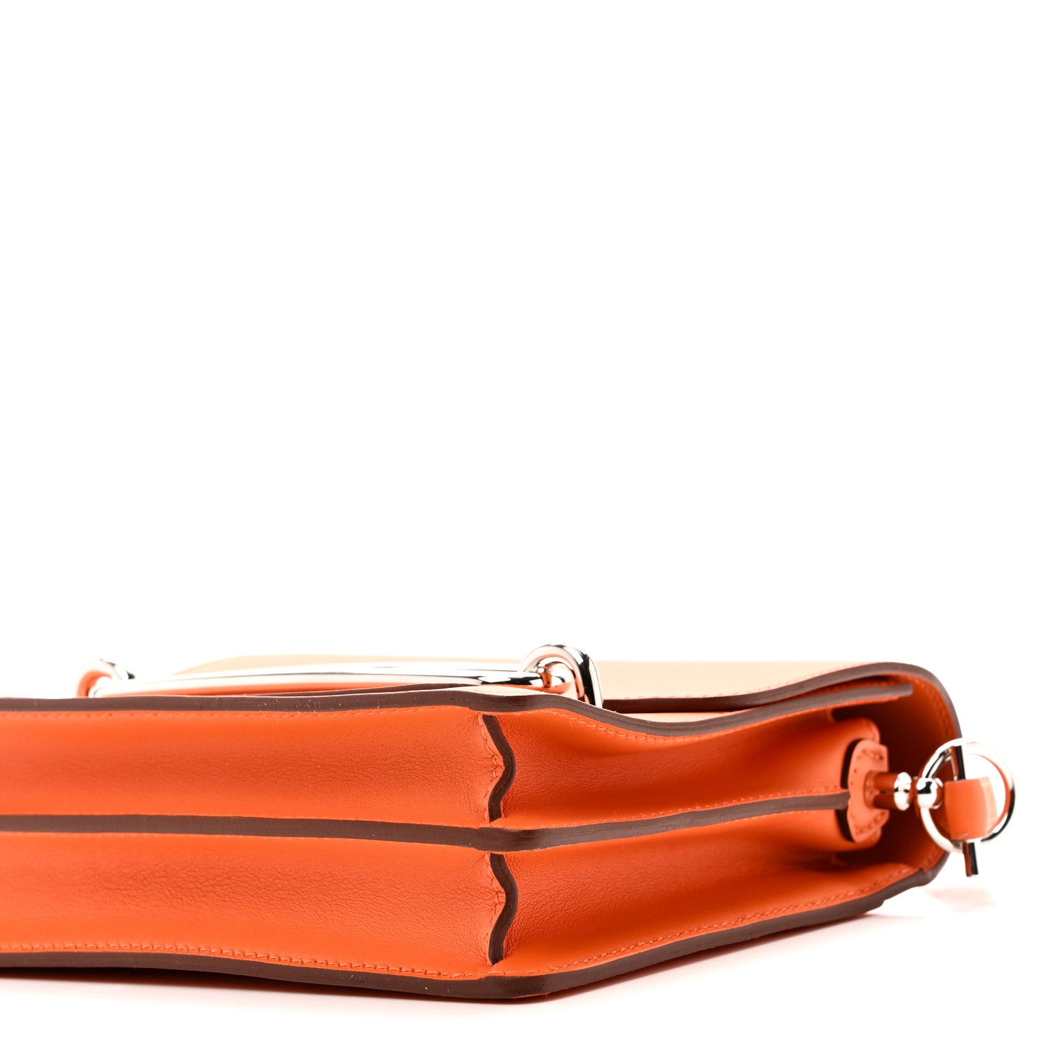 Hermes Swift Mini Sac Roulis Orange 10 of 11