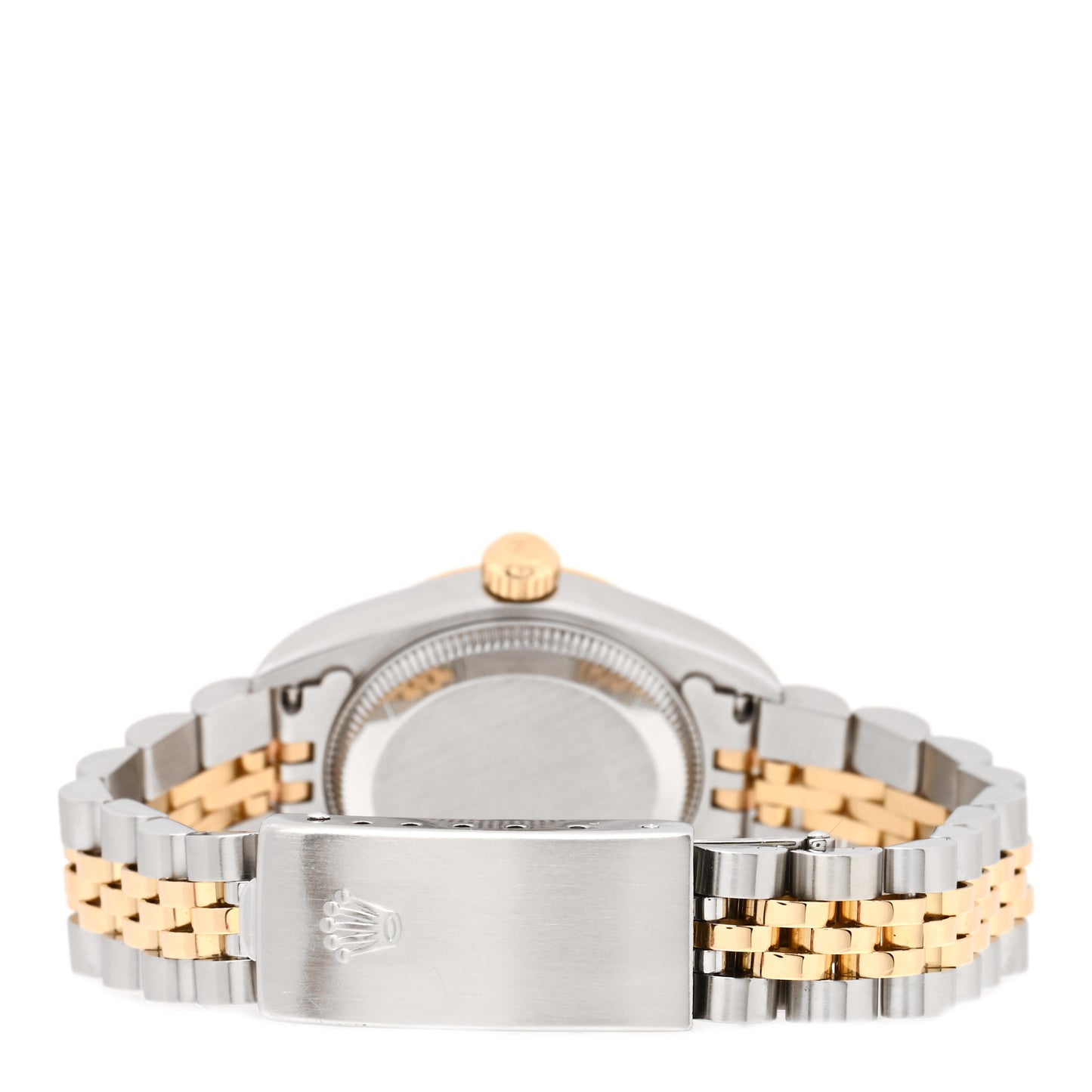 Stainless Steel 18K Yellow Gold 26mm Oyster Perpetual Watch Silver 76193