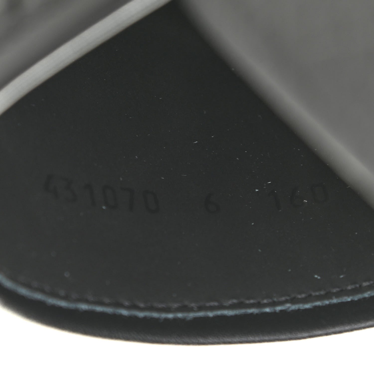 Gucci Guccissima Mens Lug Sole Slide Sandals 6 Black 14 of 14