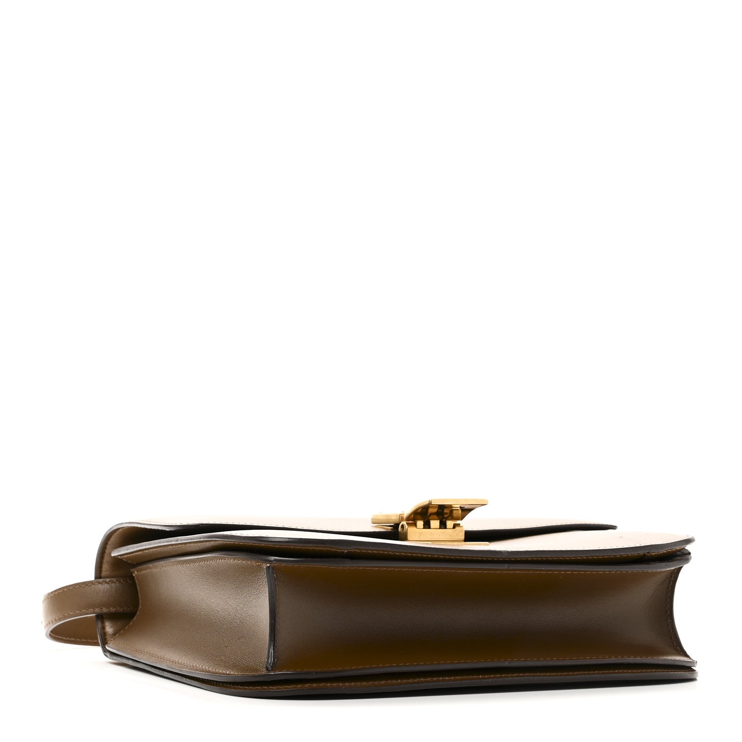 Celine Box Calfskin Medium Classic Box Flap Bag Camel 3 of 8