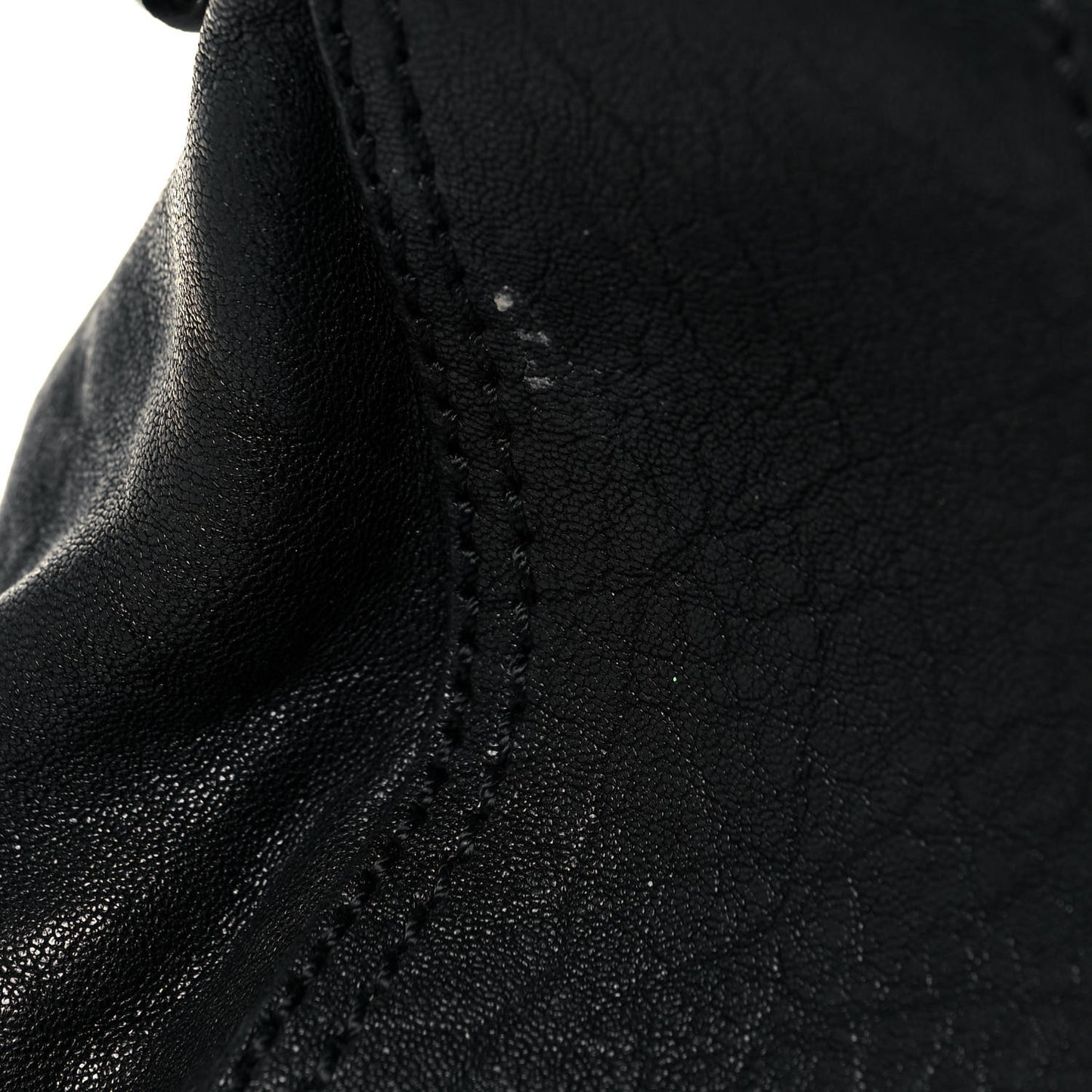 Nappa Patent Large B Bag Black