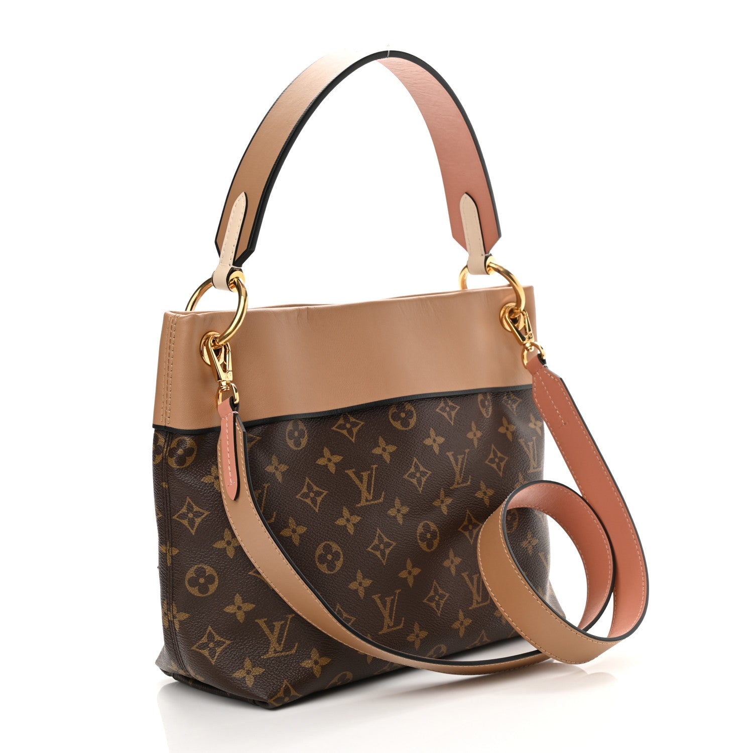Louis Vuitton Monogram Tuileries Besace Sesame Peach Creme 3 of 7