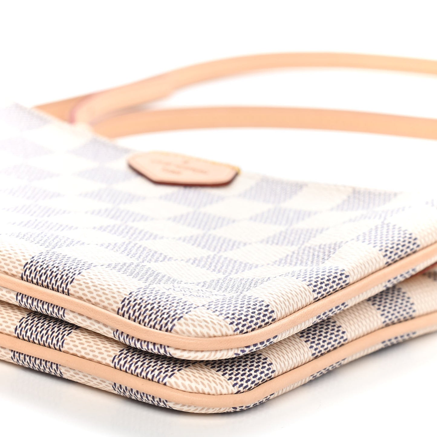 Damier Azur Double Zip Pochette