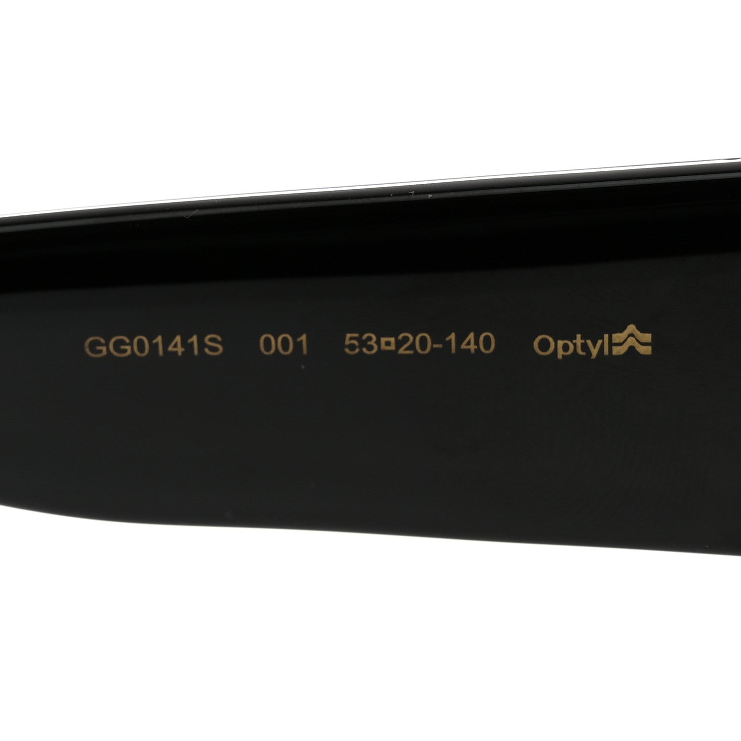 Gucci Acetate Square Frame Sunglasses GG0141S Black 5 of 8