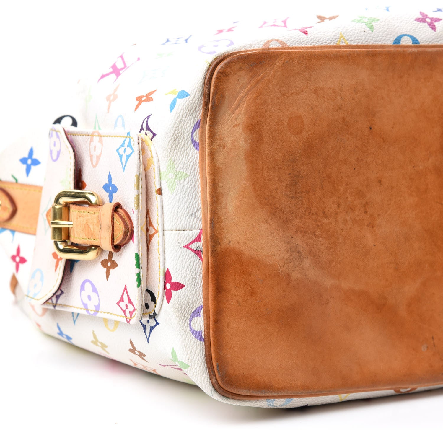 Louis Vuitton Monogram Multicolor Petit Noe White 6 of 15