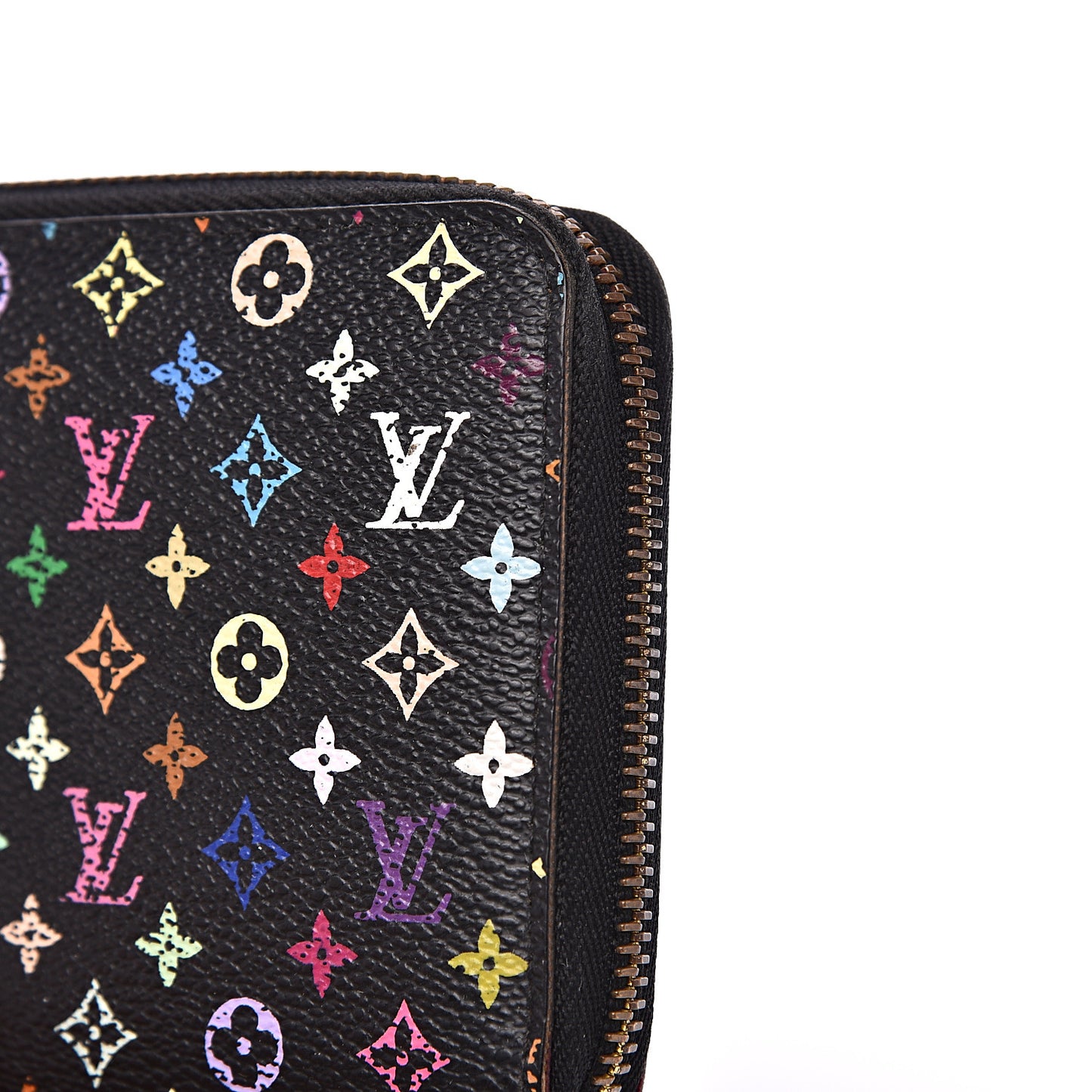 Monogram Multicolor Zippy Wallet Black Grenade