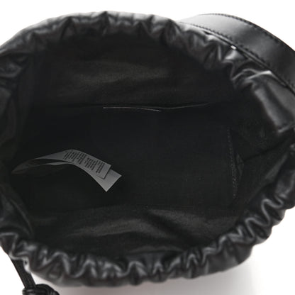 Versace Nappa Quilted Medusa Bucket Bag Black 5 of 9