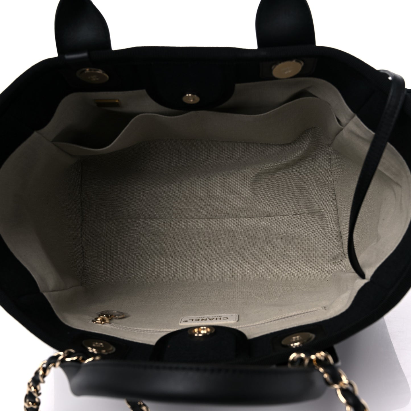 Mixed Fibers Small Deauville Tote Black