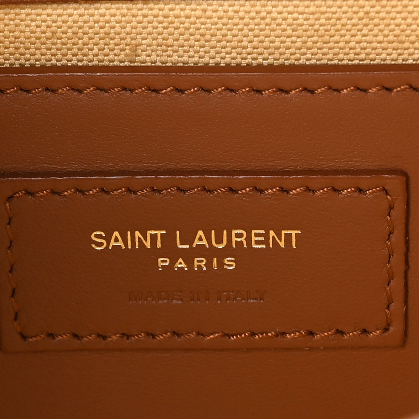 Calfskin Canvas Medium Monogram Kate Satchel Ivory Brick