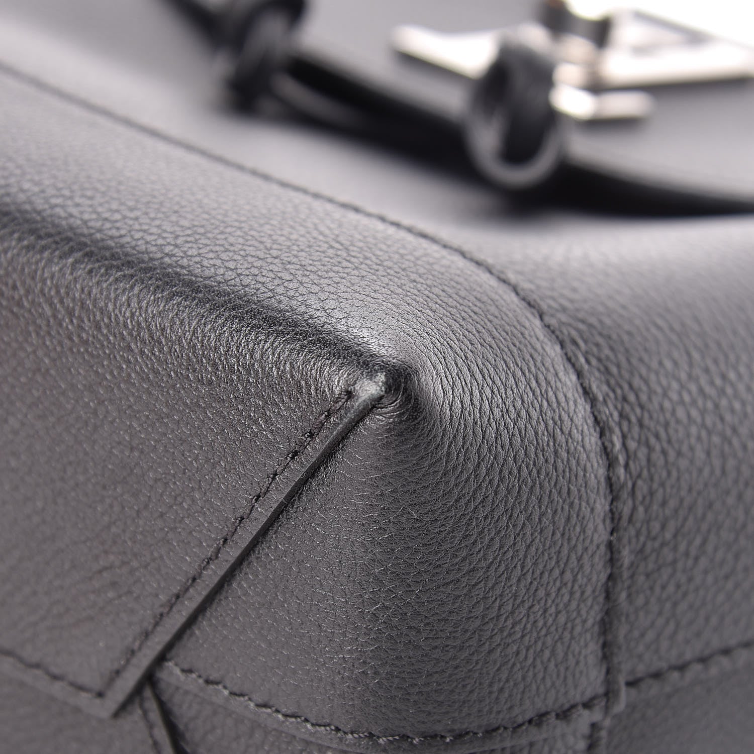 Louis Vuitton Calfskin Lockme Mini Backpack Black 11 of 15