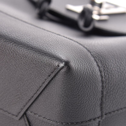 Louis Vuitton Calfskin Lockme Mini Backpack Black 11 of 15
