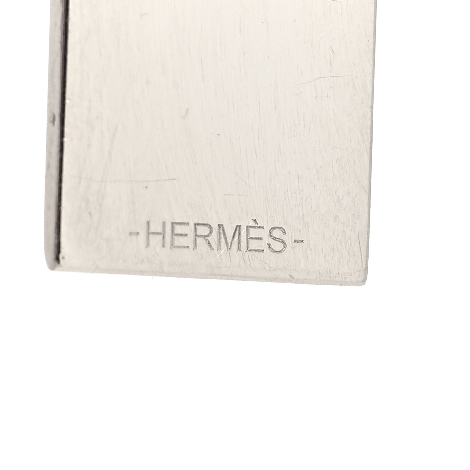Hermes Amulette Cadenas Kelly Pendant Necklace Silver 5 of 5