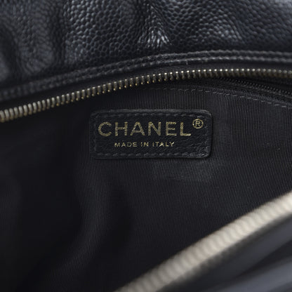 Chanel Caviar Quilted Petit Timeless Tote PTT Black 6 of 12