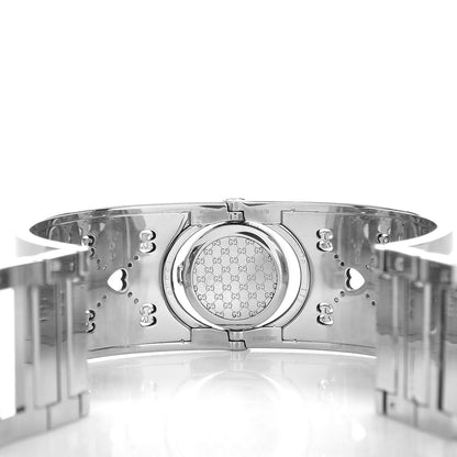 Gucci Stainless Steel Mother of Pearl 23mm Twirl Heart Quartz Watch 5 of 6