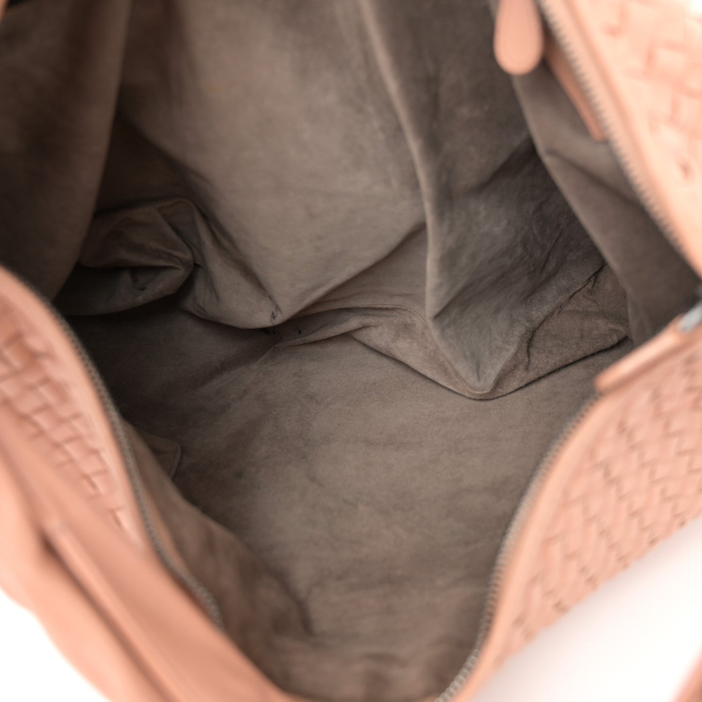 Nappa Intrecciato Maxi Veneta Hobo Dahlia