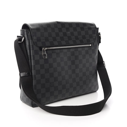 Louis Vuitton Damier Graphite District MM 2 of 9
