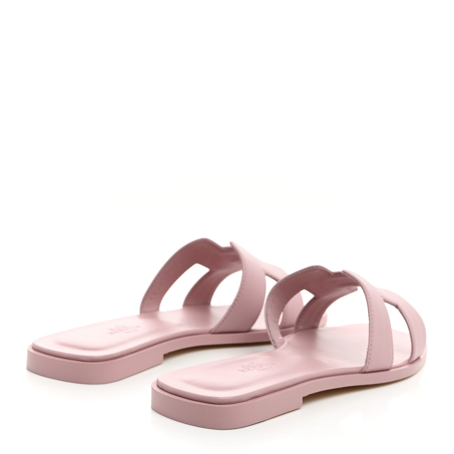 Box Calfskin Oran Sandals 37 Rose Cancan