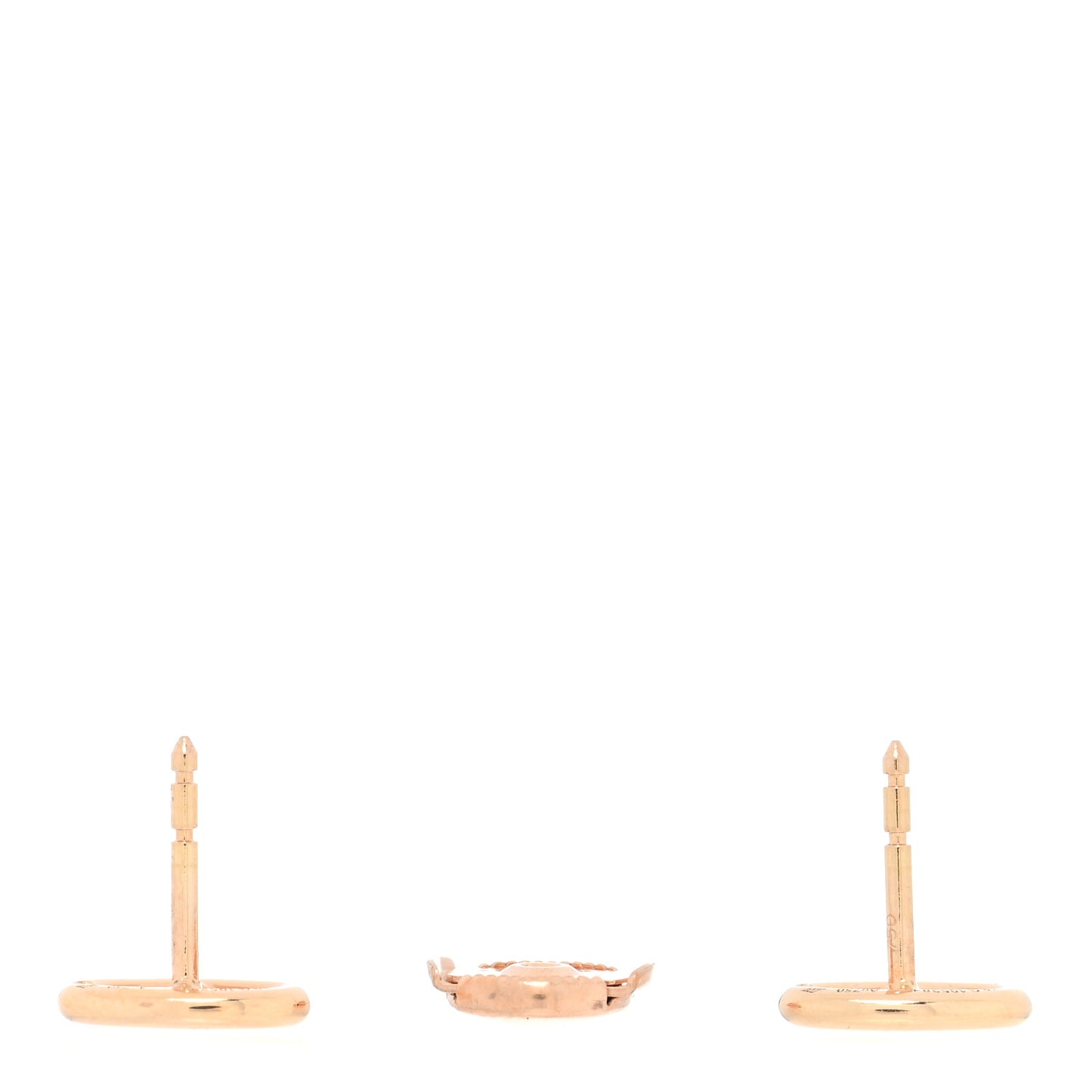 18K Rose Gold TPM Farandole Stud Earrings