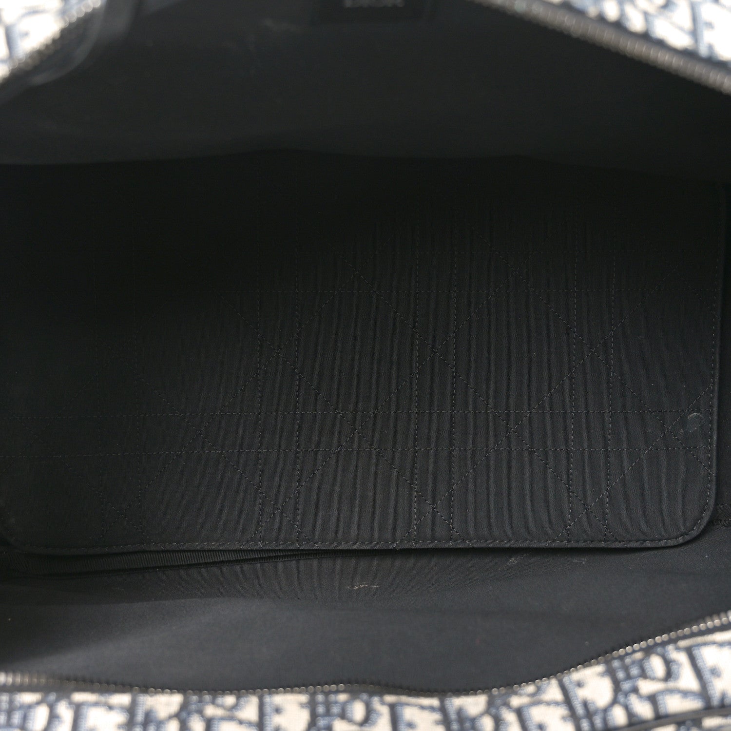 Christian Dior Oblique Calfskin Hit The Road Pet Carrier Blue 5 of 10
