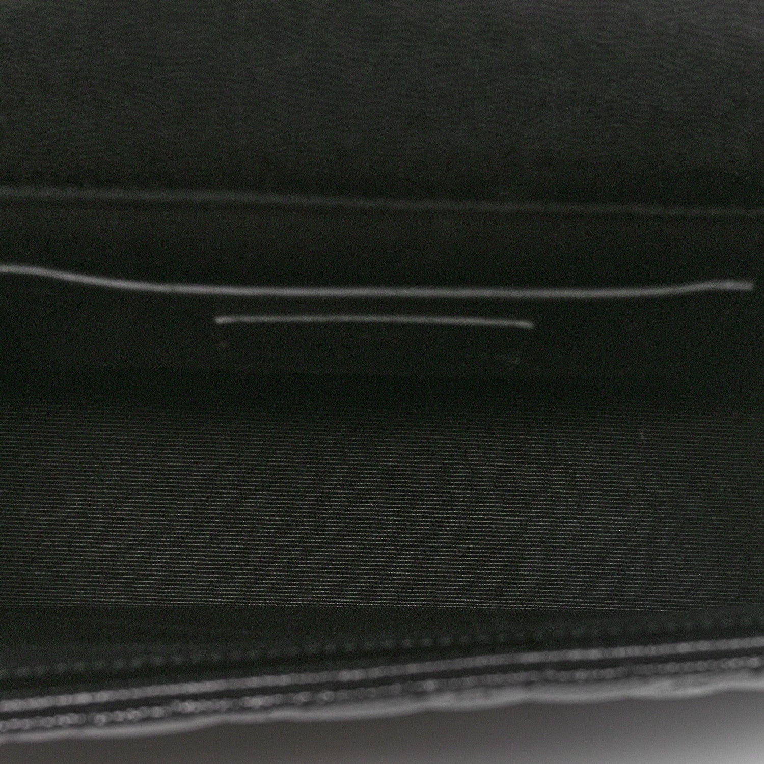 Saint Laurent Grain De Poudre Textured Mixed Matelasse Triquilt Medium Monogram Monochrome Satchel Black 5 of 9