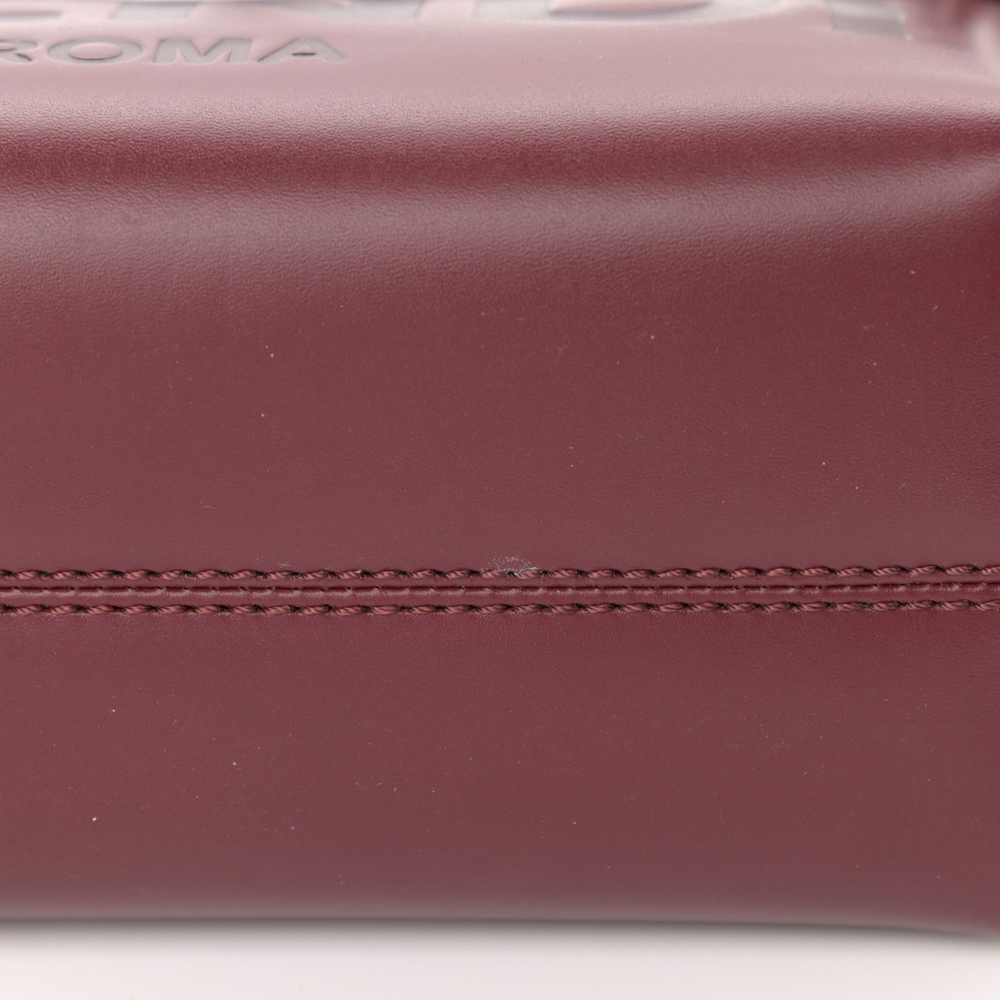 Vitello King Logo Embossed Mini By The Way Boston Bag Barolo