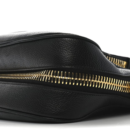 Tom Ford Grained Calfskin Medium Jennifer Crossbody Bag Black 9 of 10