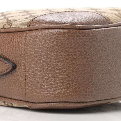 Gucci Monogram Mini Bree Messenger Bag Beige Tabacco 8 of 9