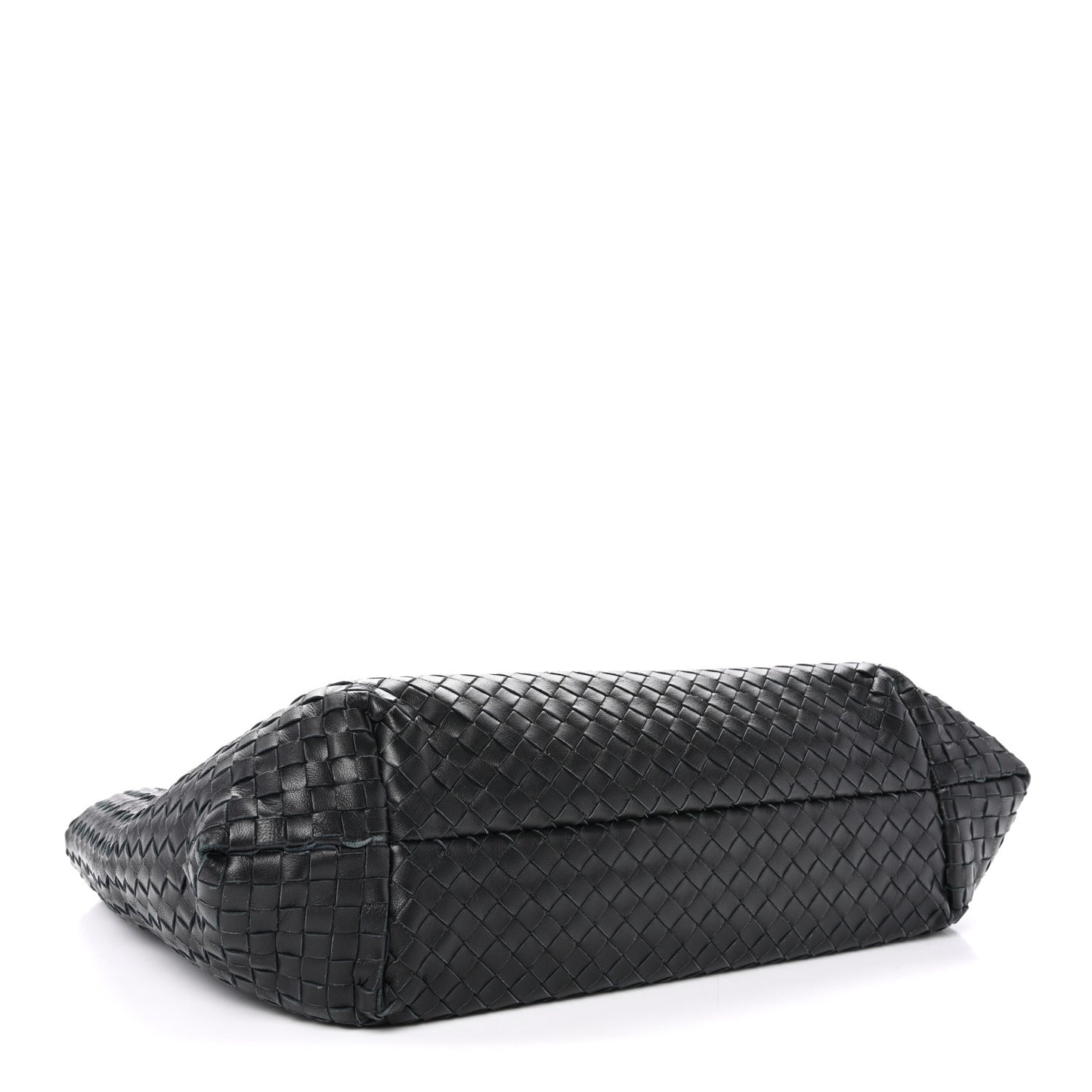 Nappa Intrecciato Medium Roma Tote Black