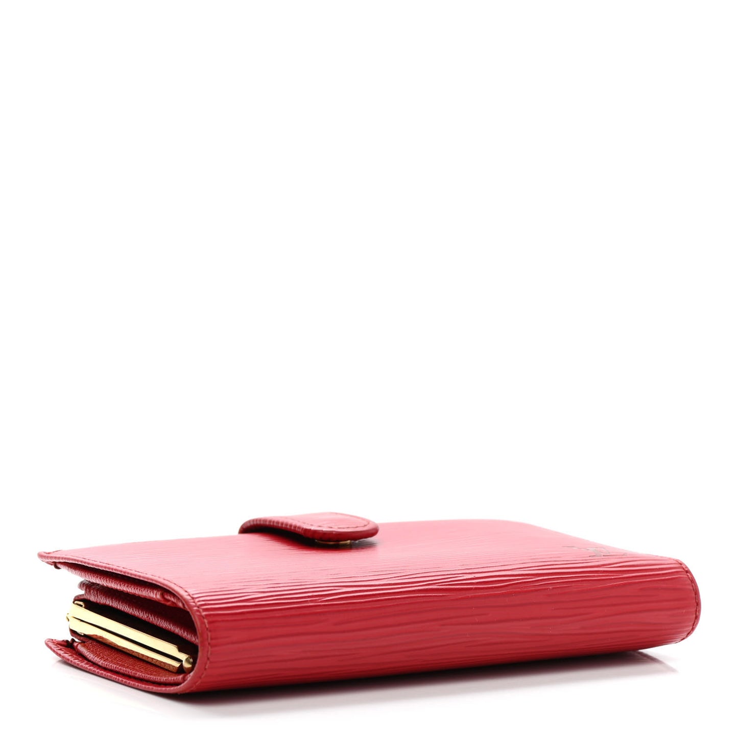 Epi French Purse Wallet Castillan Red