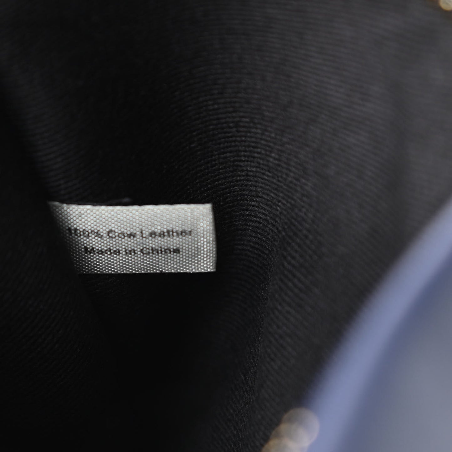 Smooth Calfskin Small Soleil Bucket Bag Midnight Blue