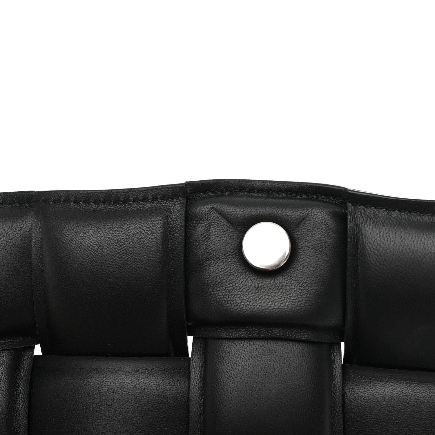 Bottega Veneta Nappa Maxi Intreccio Padded Cassette Crossbody Bag Black 11 of 15