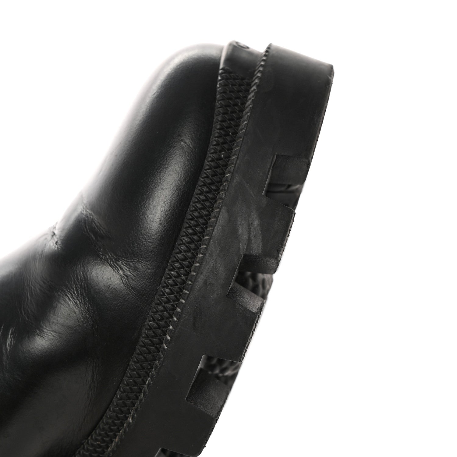 Gucci Calfskin Crystal GG Trip Chelsea Ankle Boots 38 Black 17 of 18