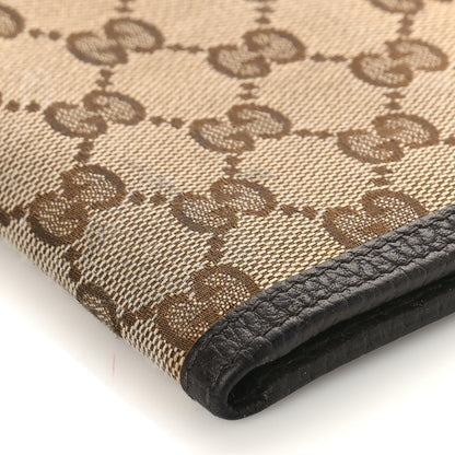 Gucci Monogram Bi-Fold Wallet Dark Brown 7 of 9