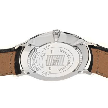 Jaeger-LeCoultre Stainless Steel Alligator 34mm Master Ultra Thin Manual Winding Watch 145.8.79 4 of 4