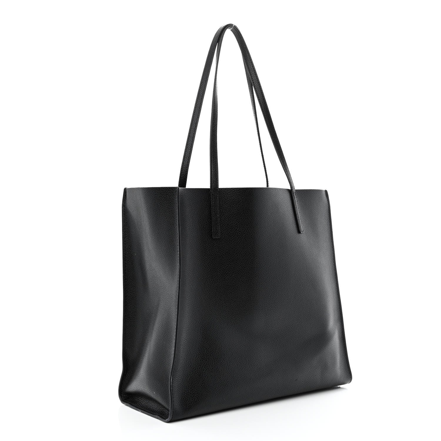 Marc Jacobs Grained Calfskin Grind Shopper Tote Black 3 of 11