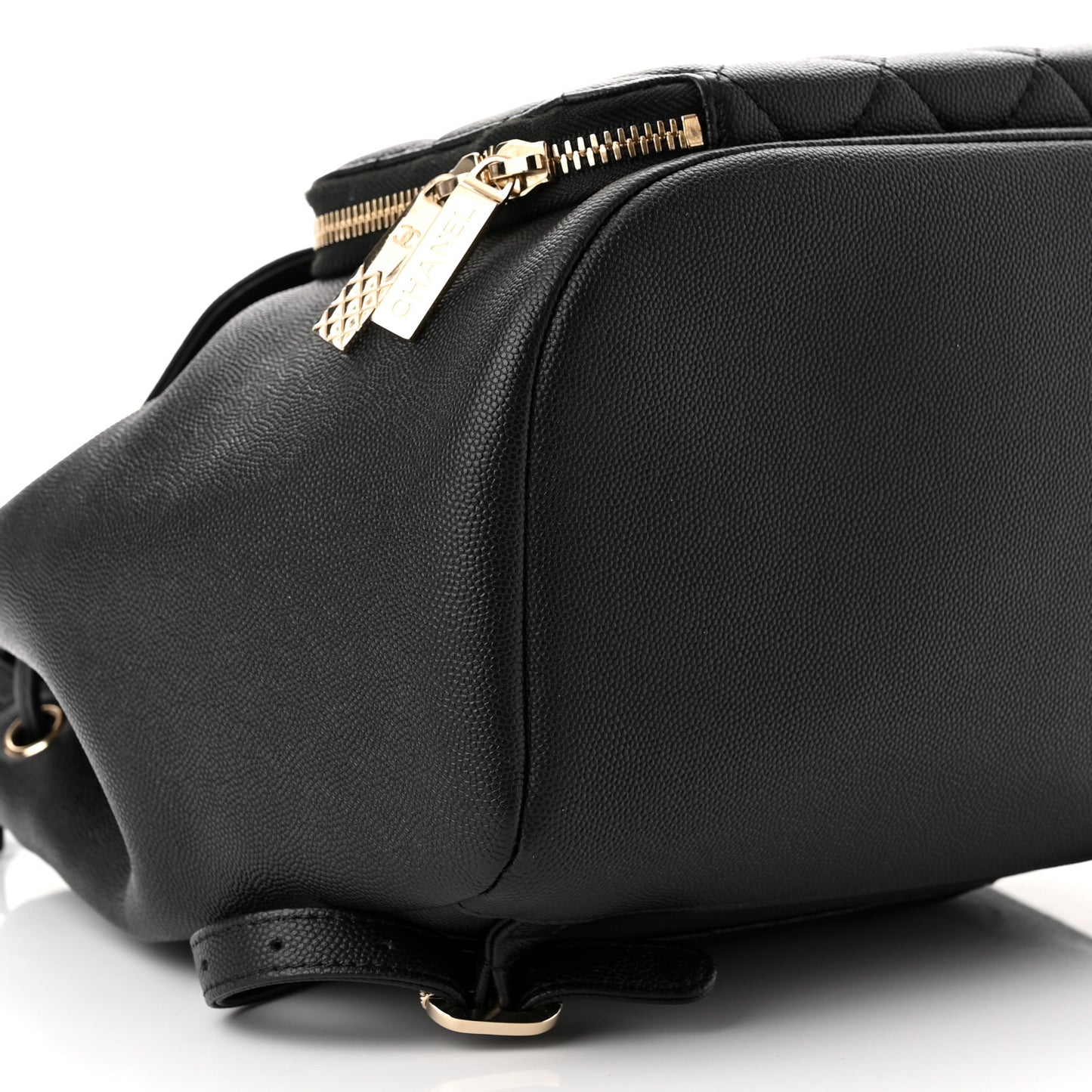Caviar Quilted Business Affinity Backpack Black