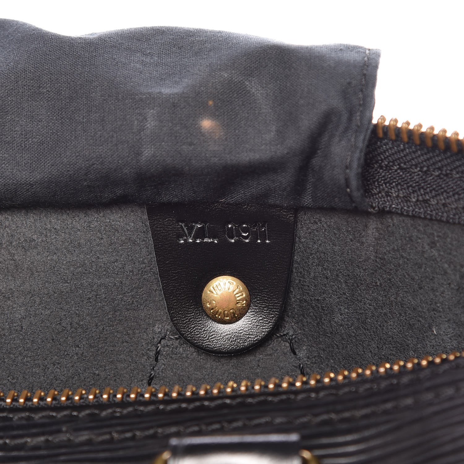 Louis Vuitton Epi Speedy 35 Black 7 of 19