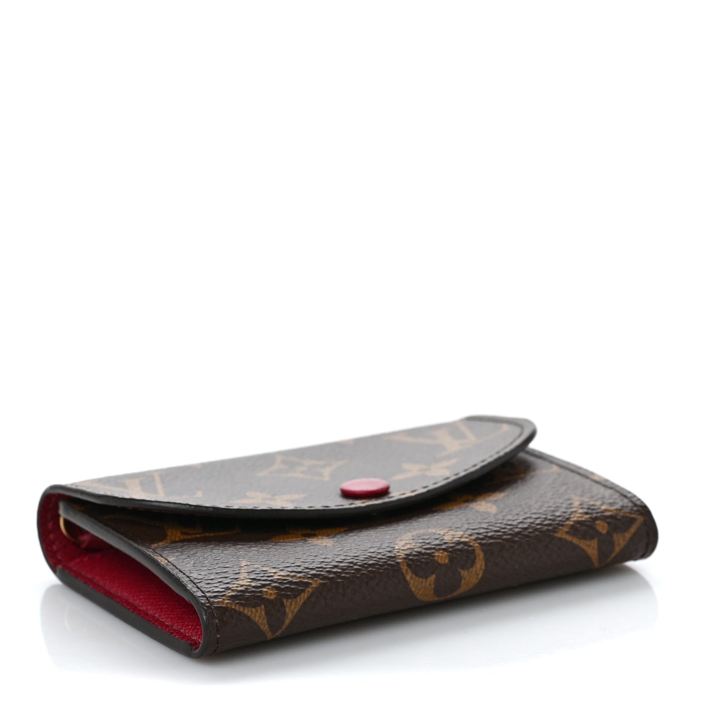 Monogram Rosalie Coin Purse Fuchsia