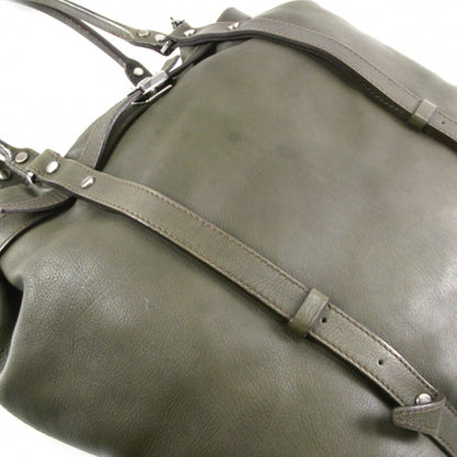 Lanvin Leather Kentucky Large Tote Olive 5 of 9