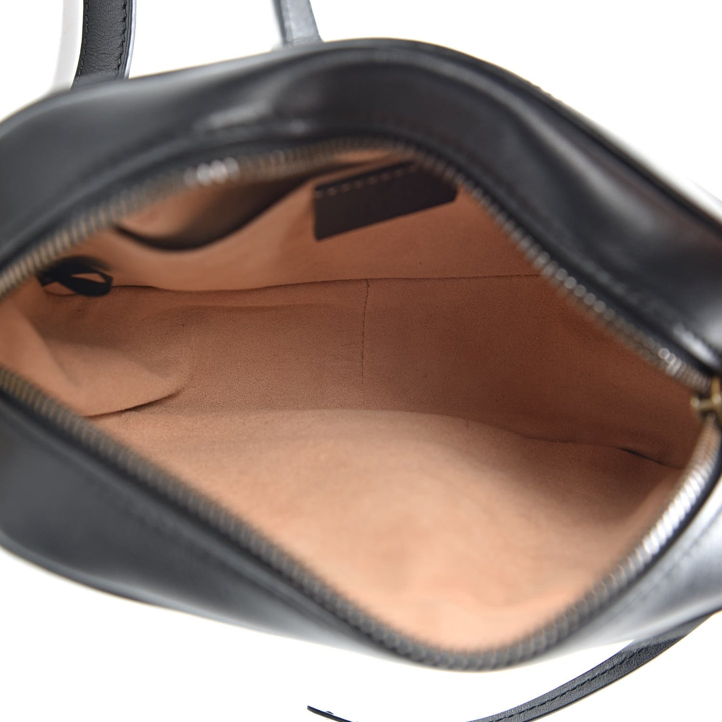 Calfskin Matelasse Mini GG Marmont Chain Shoulder Bag Black