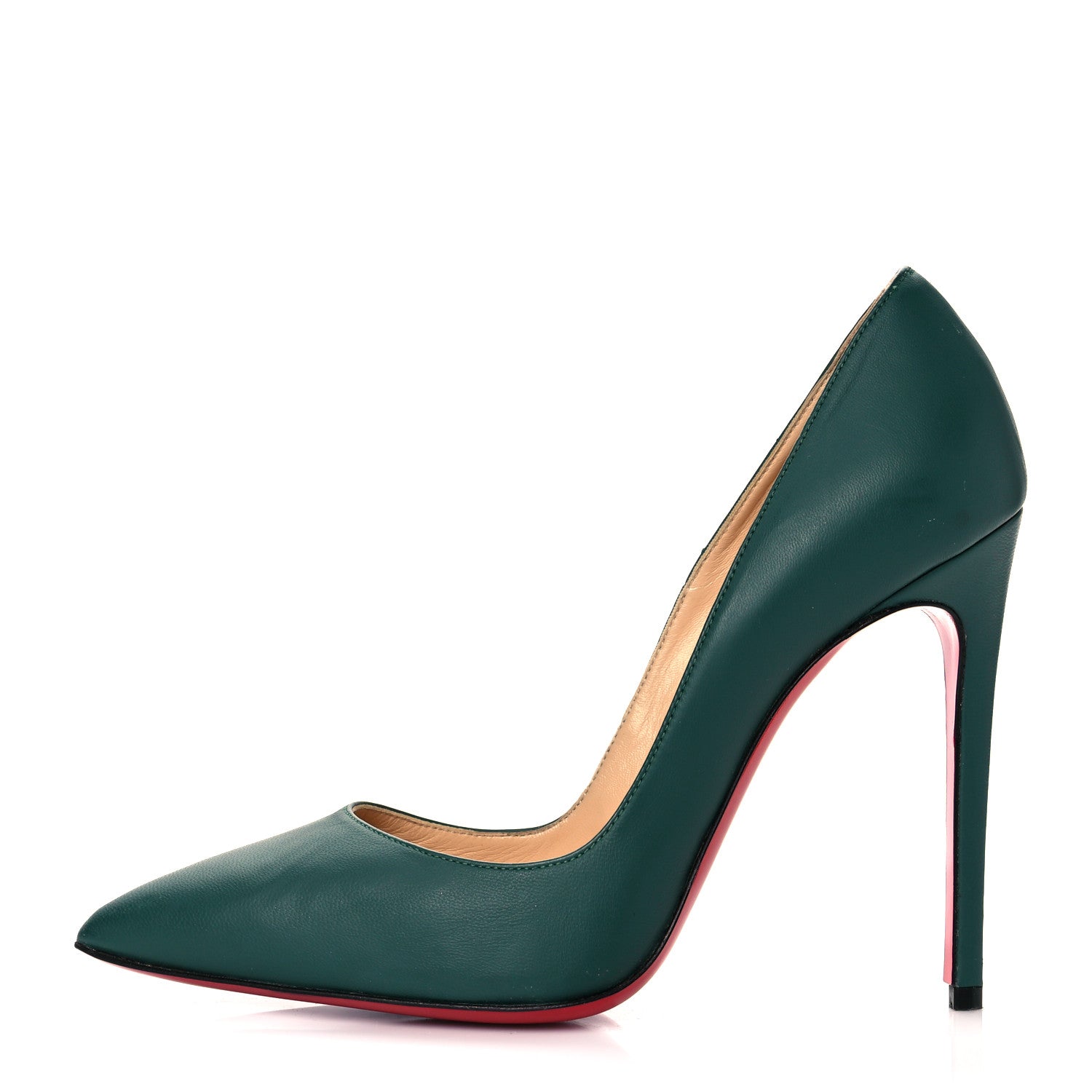 Christian Louboutin Kid So Kate 120 Pumps 38 Green 1 of 11