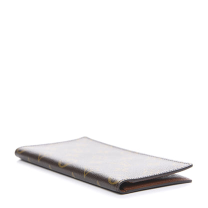 Louis Vuitton Monogram Porte Valeurs Checkbook Wallet 3 of 5