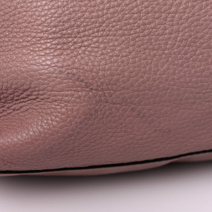 Gucci Pebbled Calfskin Medium Soho Chain Shoulder Bag Dark Cipria 16 of 23