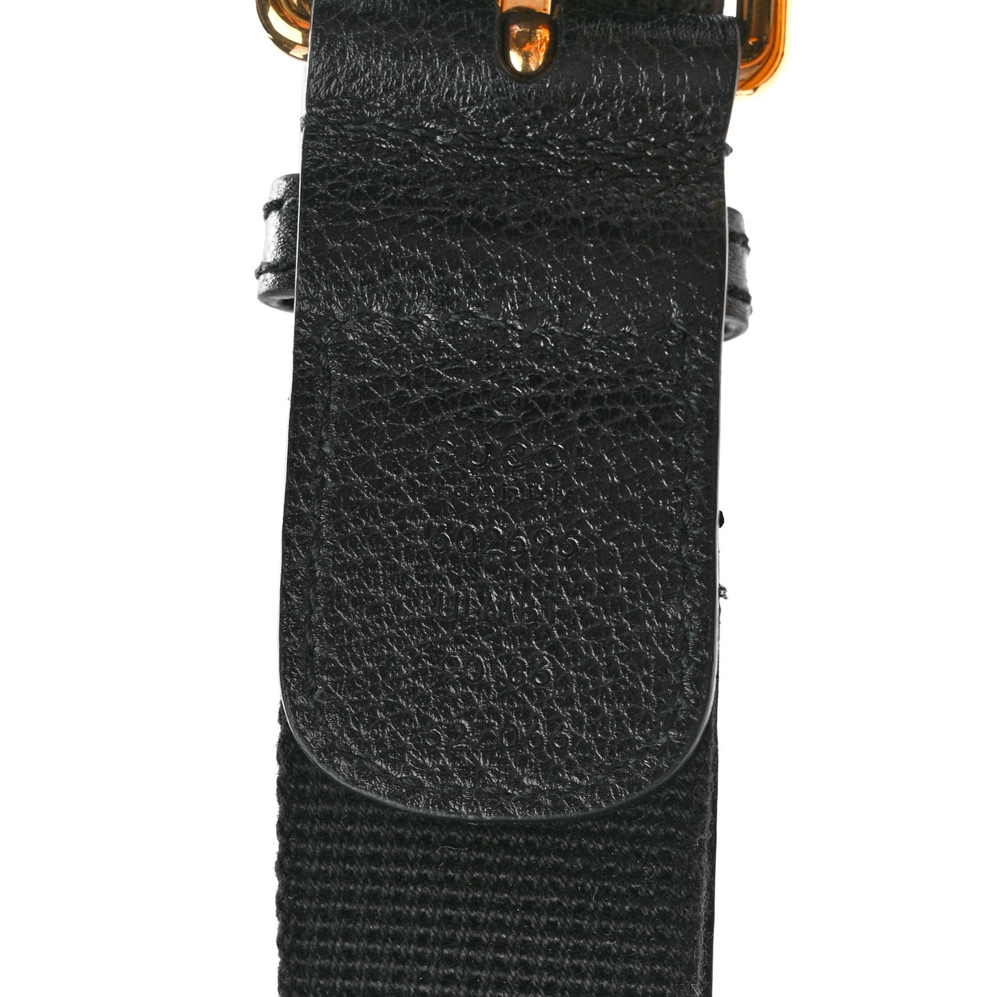 Textured Dollar Calfskin Music is Mine Belt Bag 90 36 Crop Multicolor Black