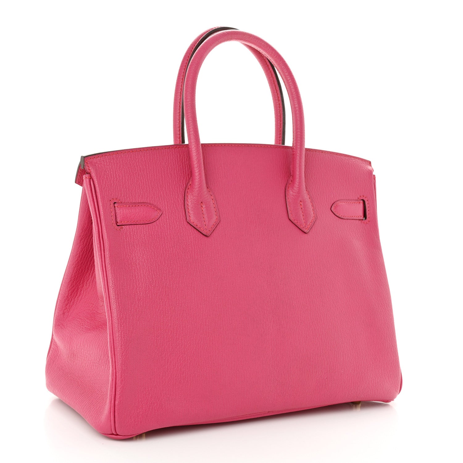 Hermes Chevre Mysore Birkin 30 Rose Shocking 3 of 16